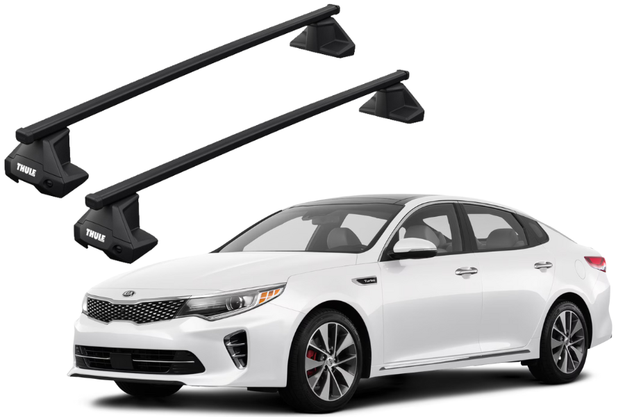 Barras THULE EVO SquareBar para autos KIA Optima desde 2016 - 2020