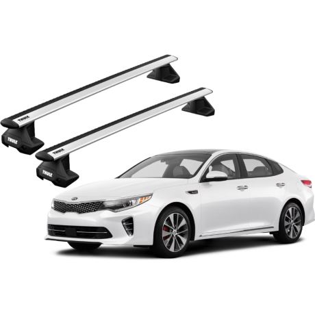 Barras THULE EVO WingBar para autos KIA Optima desde 2016 - 2020