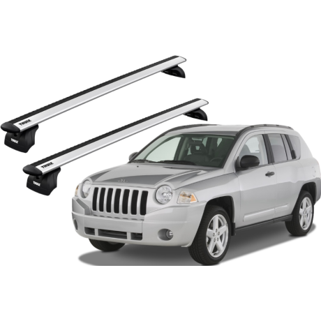 Barras THULE WingBar para autos JEEP Compass 2007 a 2010