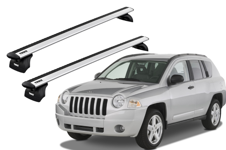Barras THULE WingBar para autos JEEP Compass 2007 a 2010