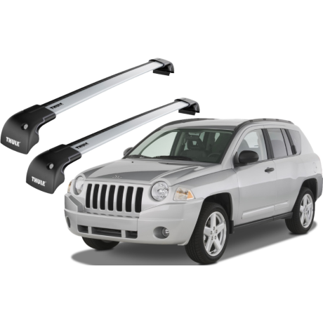 Barras THULE EDGE para autos JEEP Compass 2007 a 2010