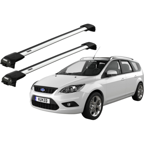 Barras THULE EDGE Flush para autos FORD Focus 2008 a 2011