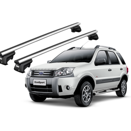Barras THULE SmartRack XT AluBar para autos FORD Ecosport 2010 a 2017