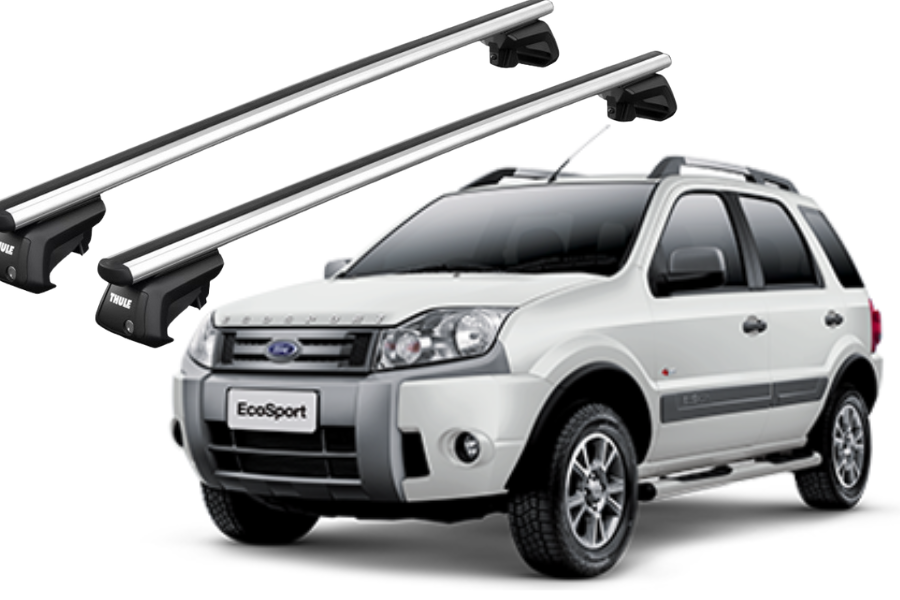 Barras THULE SmartRack XT AluBar para autos FORD Ecosport 2010 a 2017