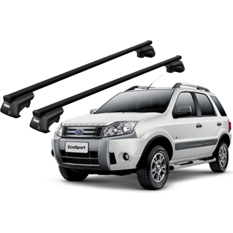 Barras THULE EVO SquareBar para autos FORD Ecosport 2010 a 2017