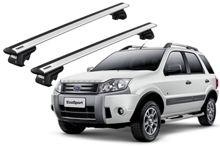 Barras THULE EVO WingBar para autos FORD Ecosport 2010 a 2017