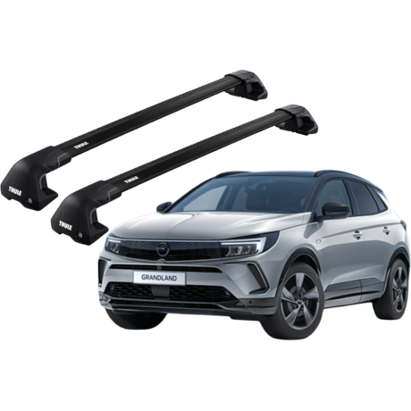 Barras THULE EDGE Flush para autos OPEL Grandland desde 2025- negro