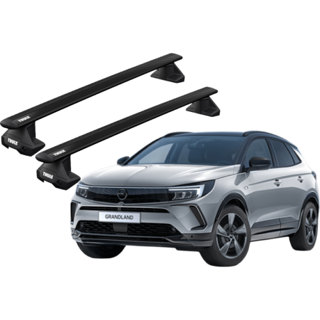 Barras THULE EVO WingBar para autos OPEL Grandland desde 2025 negro