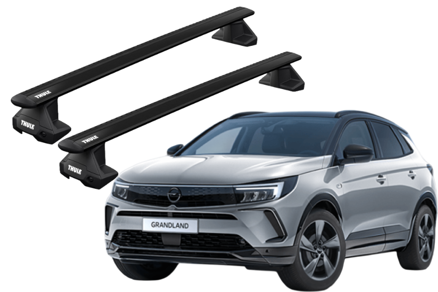 Barras THULE EVO WingBar para autos OPEL Grandland desde 2025 negro