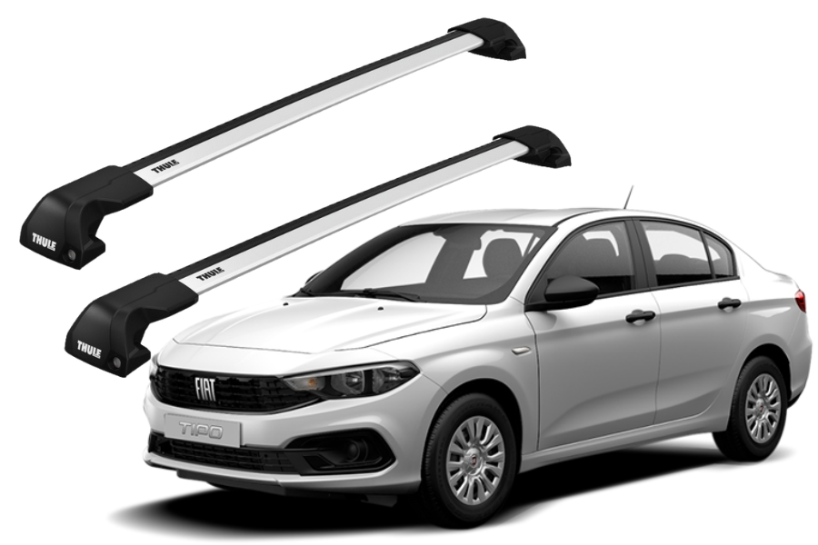 Barras THULE EDGE Flush para autos FIAT Tipo desde 2016 a 2020