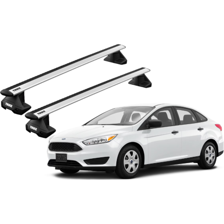 Barras THULE EVO WingBar para autos FORD Focus 2011 a 2018