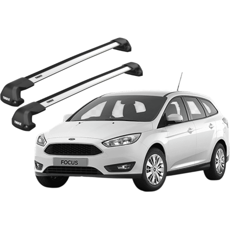 Barras THULE EDGE Flush para autos FORD Focus 2005 a 2011