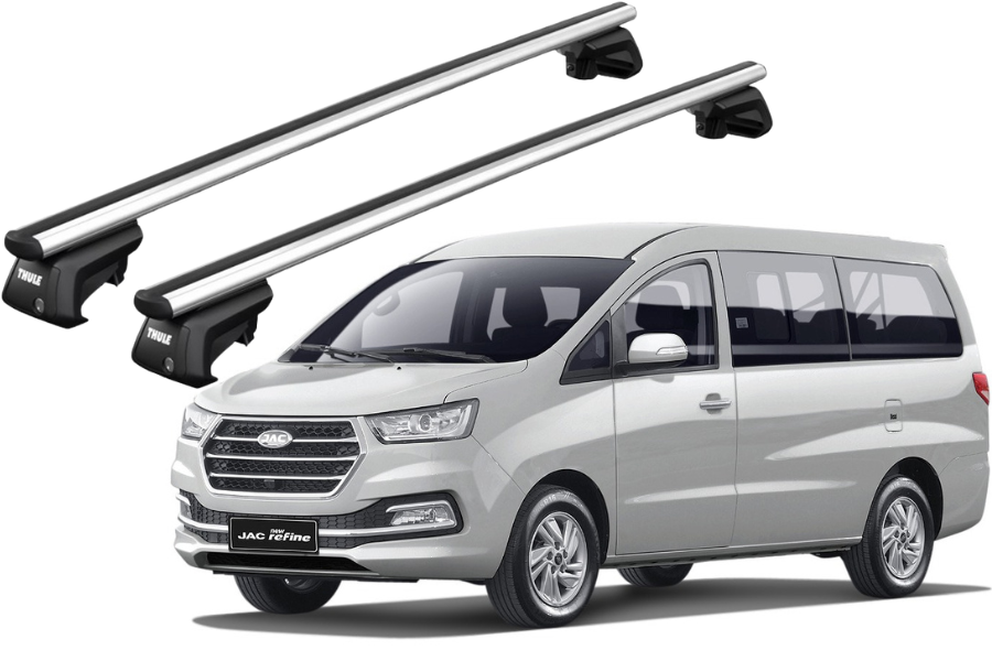 Barras THULE SmartRack XT AluBar para autos JAC Refine desde 2009 - 2016