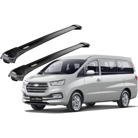 Barras THULE EDGE para autos JAC Refine desde 2009 - 2016 negro