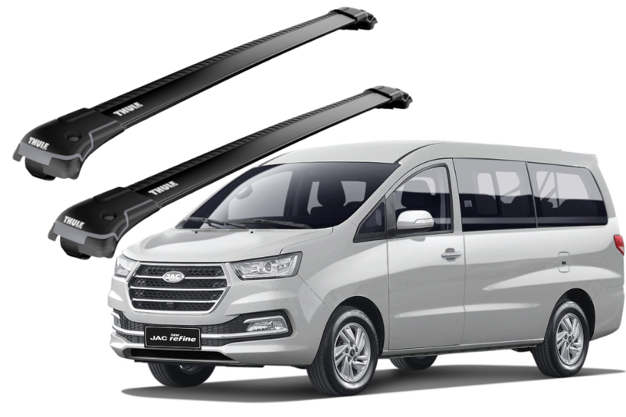 Barras THULE EDGE para autos JAC Refine desde 2009 - 2016 negro
