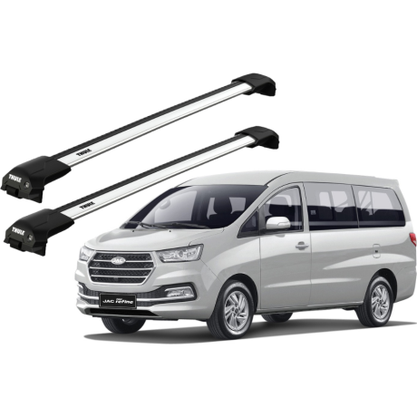 Barras THULE EDGE Flush para autos JAC Refine desde 2009 - 2016