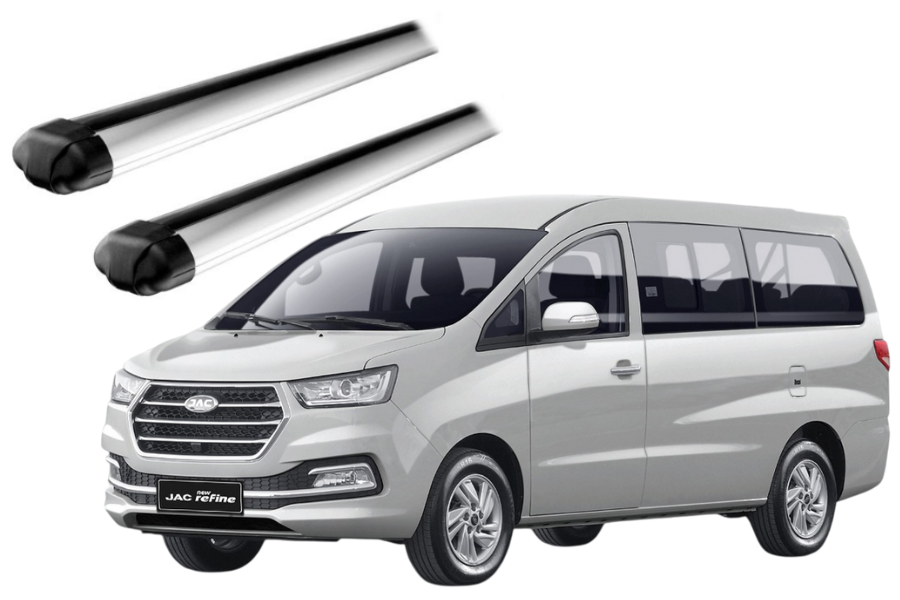 Barras THULE EVO AeroBar para autos JAC Refine desde 2009 - 2016 negro