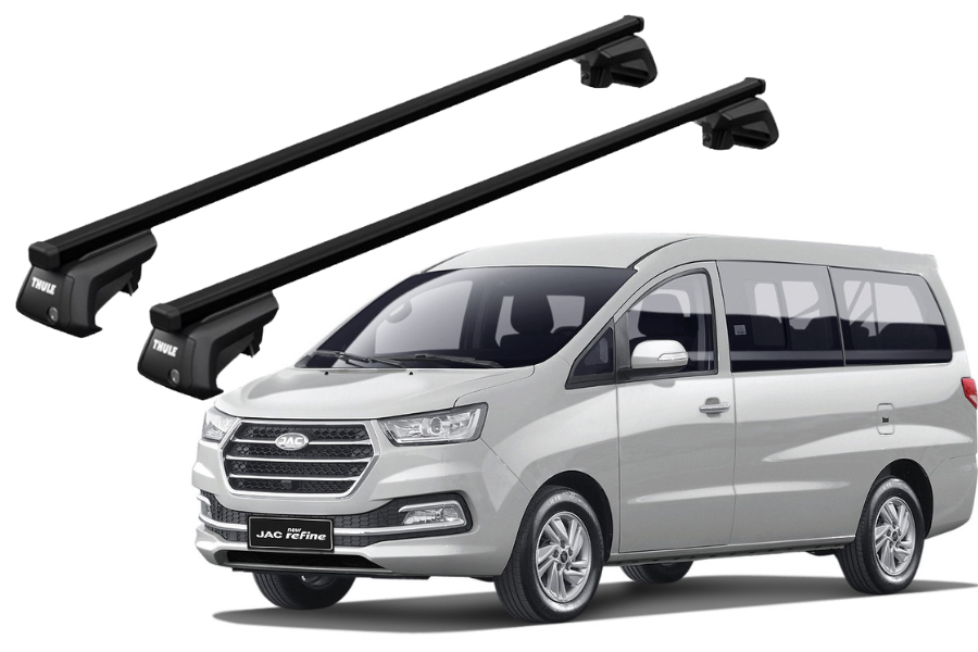 Barras THULE EVO SquareBar para autos JAC Refine desde 2009 - 2016