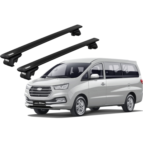 Barras THULE EVO WingBar para autos JAC Refine desde 2009 - 2016 negro