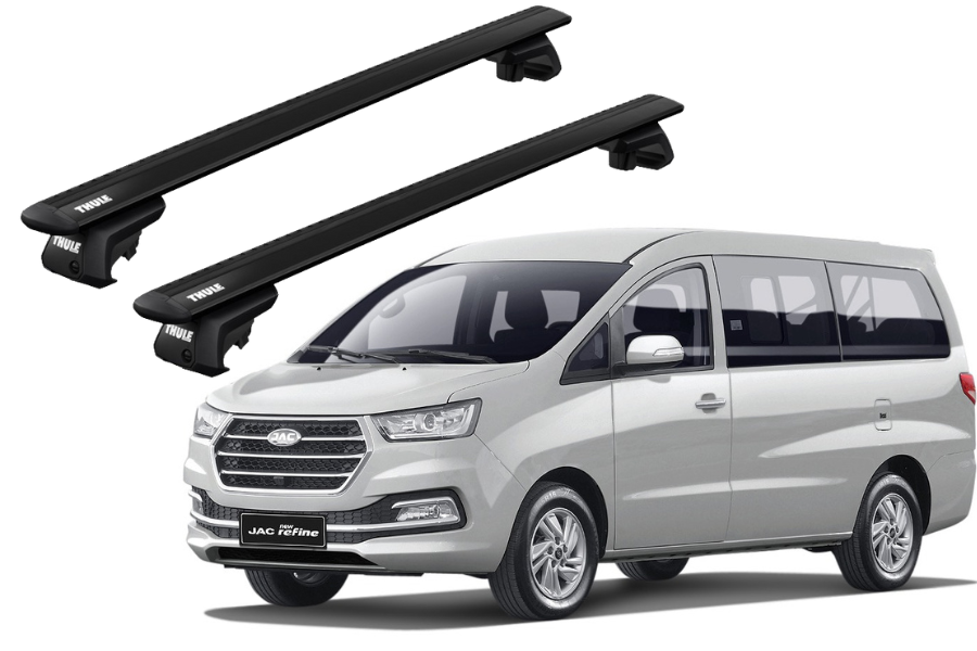 Barras THULE EVO WingBar para autos JAC Refine desde 2009 - 2016 negro