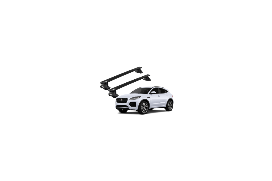 Barras THULE EVO WingBar para autos JAGUAR E-Pace desde 2018 negro