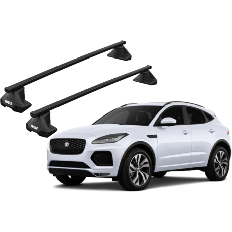 Barras THULE EVO SquareBar para autos JAGUAR E-Pace desde 2018