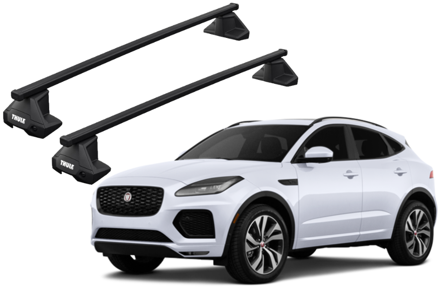 Barras THULE EVO SquareBar para autos JAGUAR E-Pace desde 2018