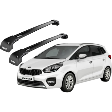 Barras THULE EDGE para autos KIA Carens desde 2013 negro