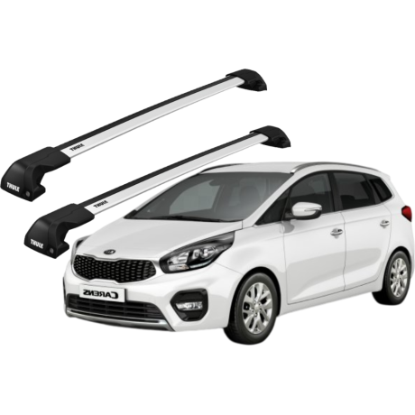 Barras THULE EDGE Flush para autos KIA Carens desde 2013