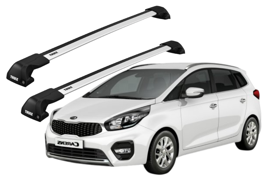 Barras THULE EDGE Flush para autos KIA Carens desde 2013