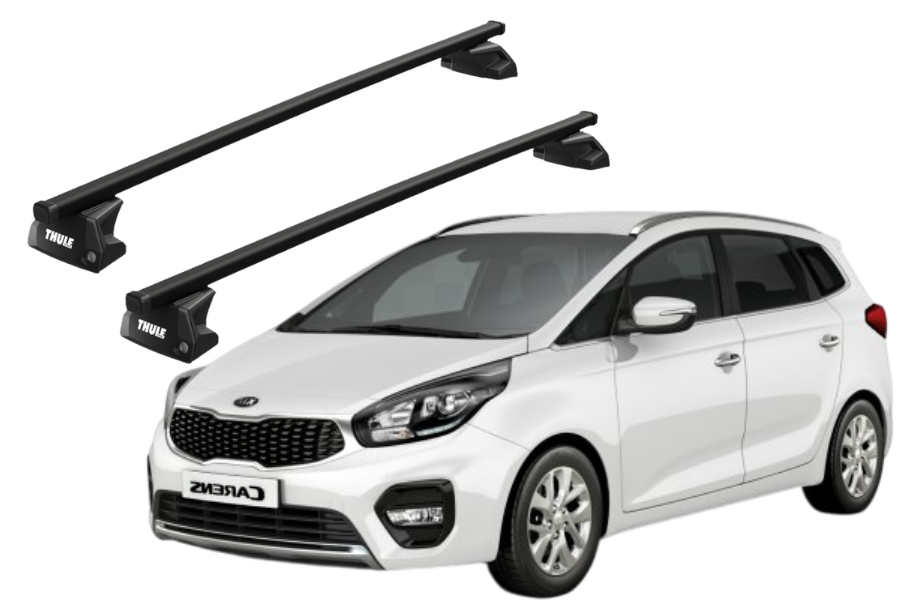 Barras THULE EVO SquareBar para autos KIA Carens desde 2013