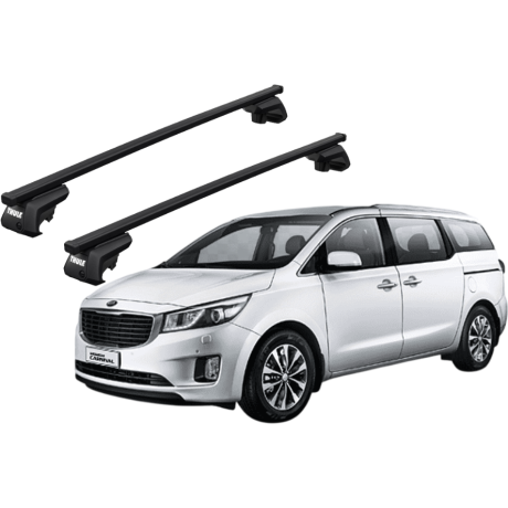 Barras THULE SmartRack XT para autos KIA Grand Carnival 2006 a 2014