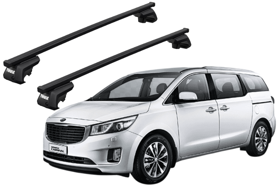 Barras THULE SmartRack XT para autos KIA Grand Carnival 2006 a 2014