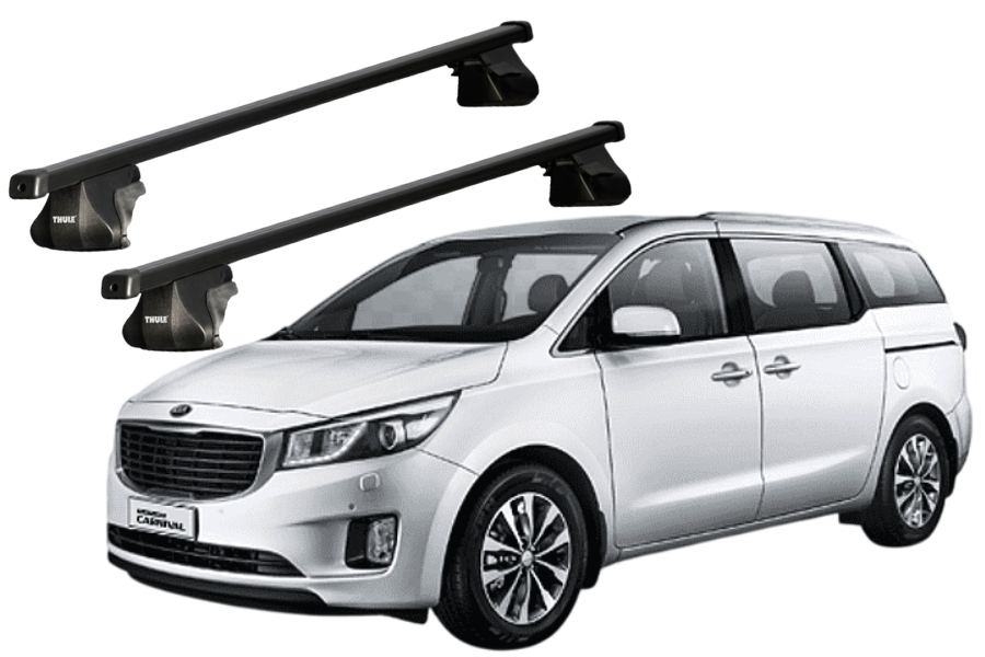 Barras THULE SmartRack para autos KIA Grand Carnival 2006 a 2014