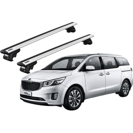 Barras THULE EVO WingBar para autos KIA Grand Carnival 2006 a 2014