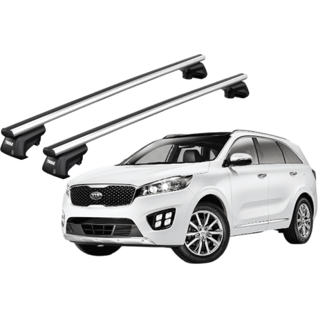 Barras THULE SmartRack XT AluBar para autos KIA Sorento 2010 a 2015