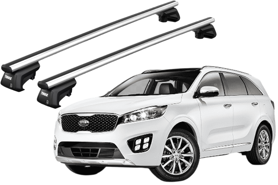 Barras THULE SmartRack XT AluBar para autos KIA Sorento 2010 a 2015