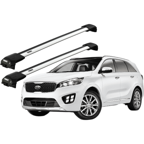 Barras THULE EDGE Flush para autos KIA Sorento 2010 a 2015