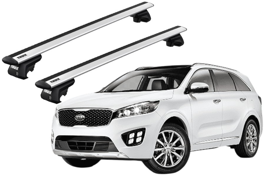 Barras THULE EVO WingBar para autos KIA Sorento 2010 a 2015