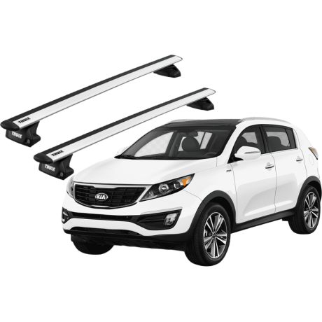 Barras THULE EVO WingBar para autos KIA Sportage 2010 a 2016