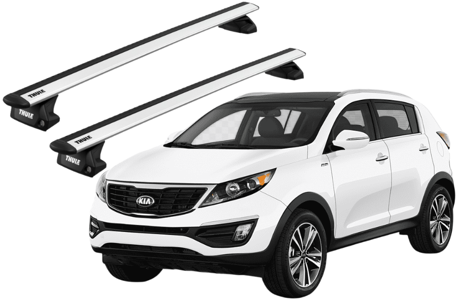 Barras THULE EVO WingBar para autos KIA Sportage 2010 a 2016
