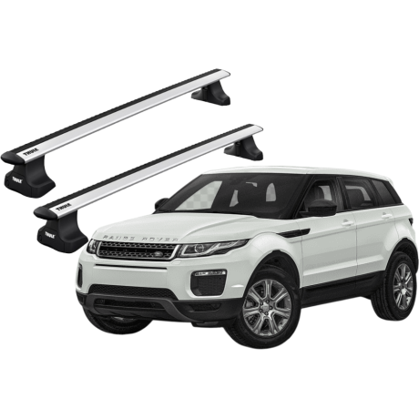 Barras THULE WingBar para autos LAND ROVER Range Rover Evoque desde 2011 a 2018