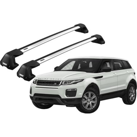 Barras THULE EDGE Flush para autos LAND ROVER Range Rover Evoque 2011 a 2018