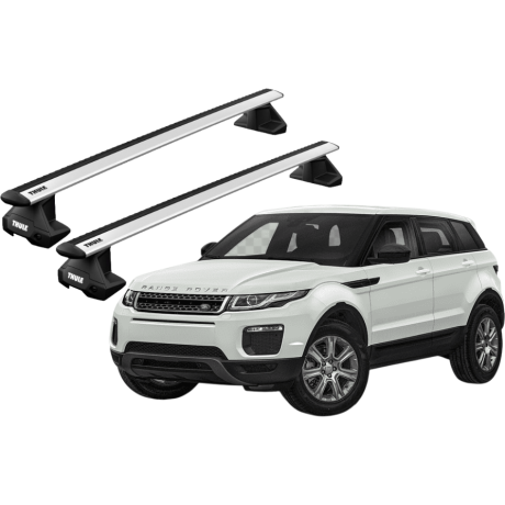 Barras THULE EVO WingBar para autos LAND ROVER Range Rover Evoque 2011 a 2018