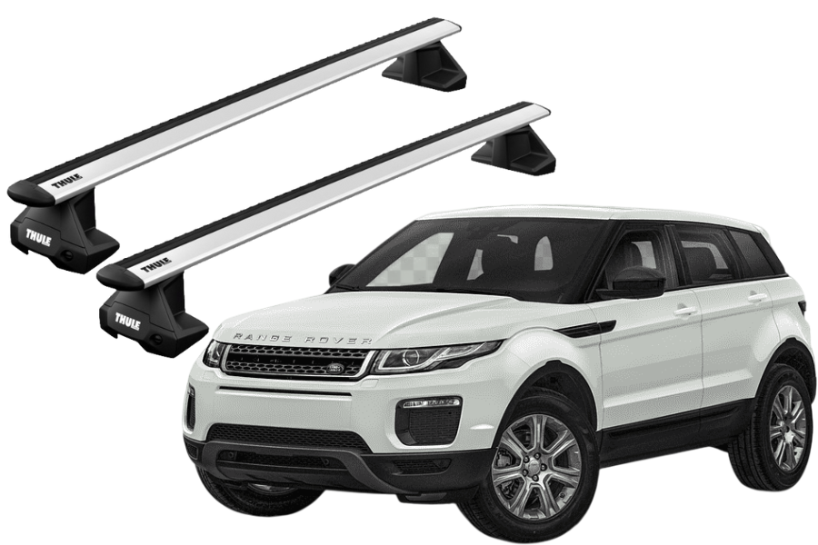 Barras THULE EVO WingBar para autos LAND ROVER Range Rover Evoque 2011 a 2018