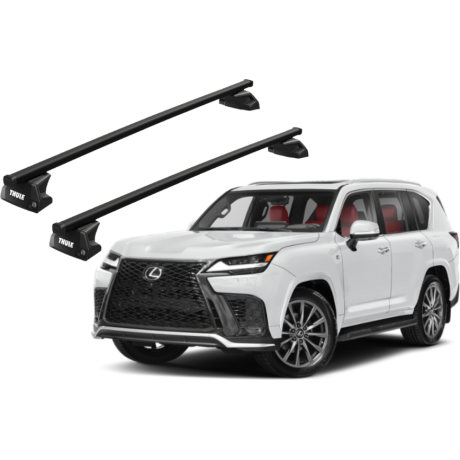 Barras THULE EVO SquareBar para autos LEXUS LX-Series 2016 a 2021