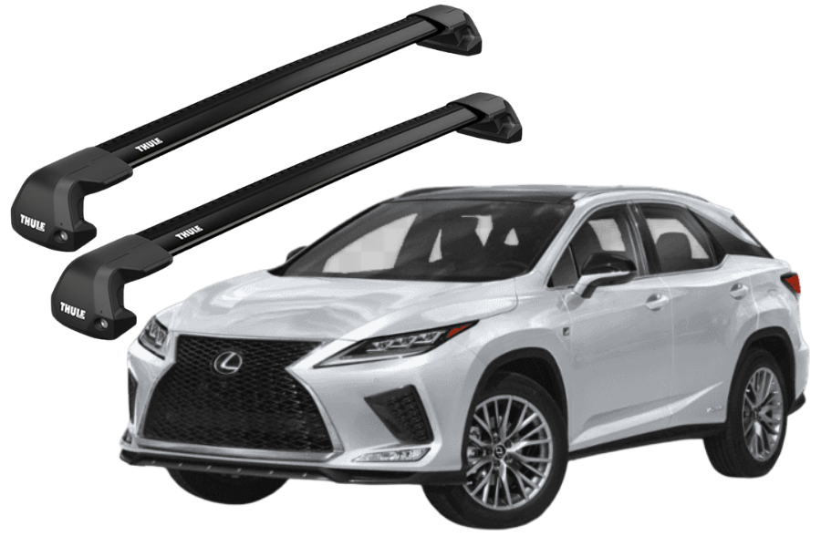 Barras THULE EDGE Flush para autos LEXUS NX-Series (AZ20) desde 2021 negro
