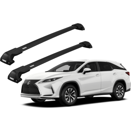 Barras THULE EDGE Flush para autos LEXUS RX-Series desde 2016 negro