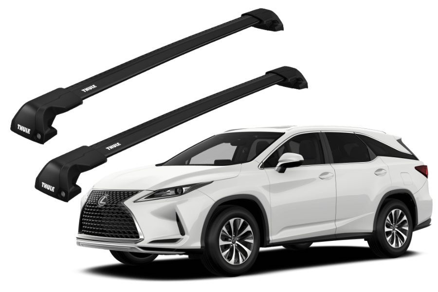 Barras THULE EDGE Flush para autos LEXUS RX-Series desde 2016 negro