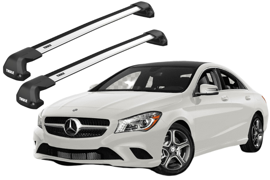 Barras THULE EDGE Flush para autos Mercedes Benz CLA (C117) 2013 a 2018